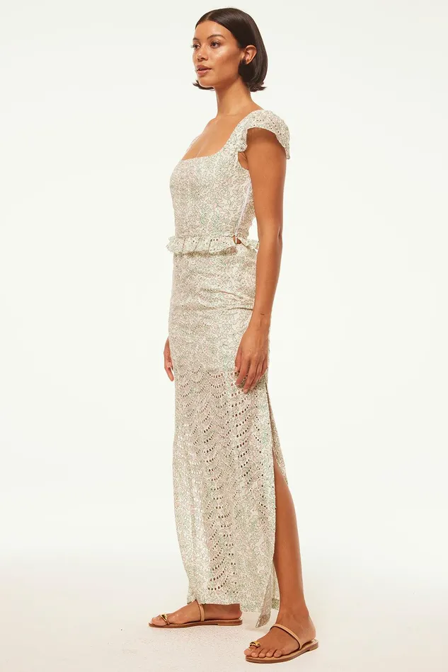 Women MISA Los Angeles Matching Sets SORA TOP Dewdrop Eyelet