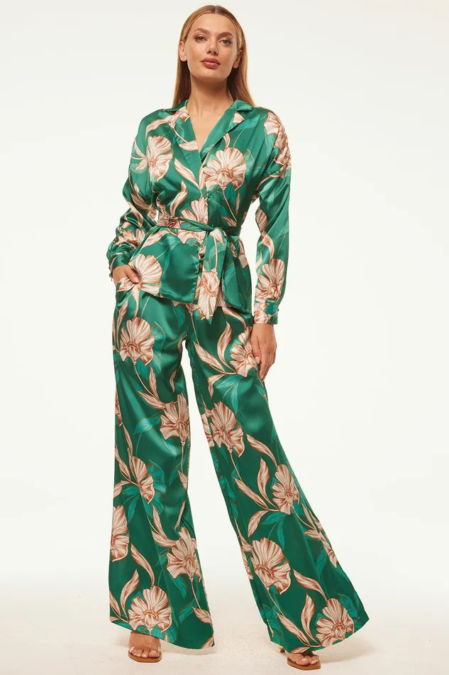 Women MISA Los Angeles Pants FILIPPA PANT Cartagena Flora