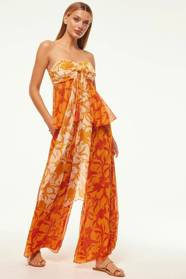 Women MISA Los Angeles Tops AYLIN TOP Atlas Floral