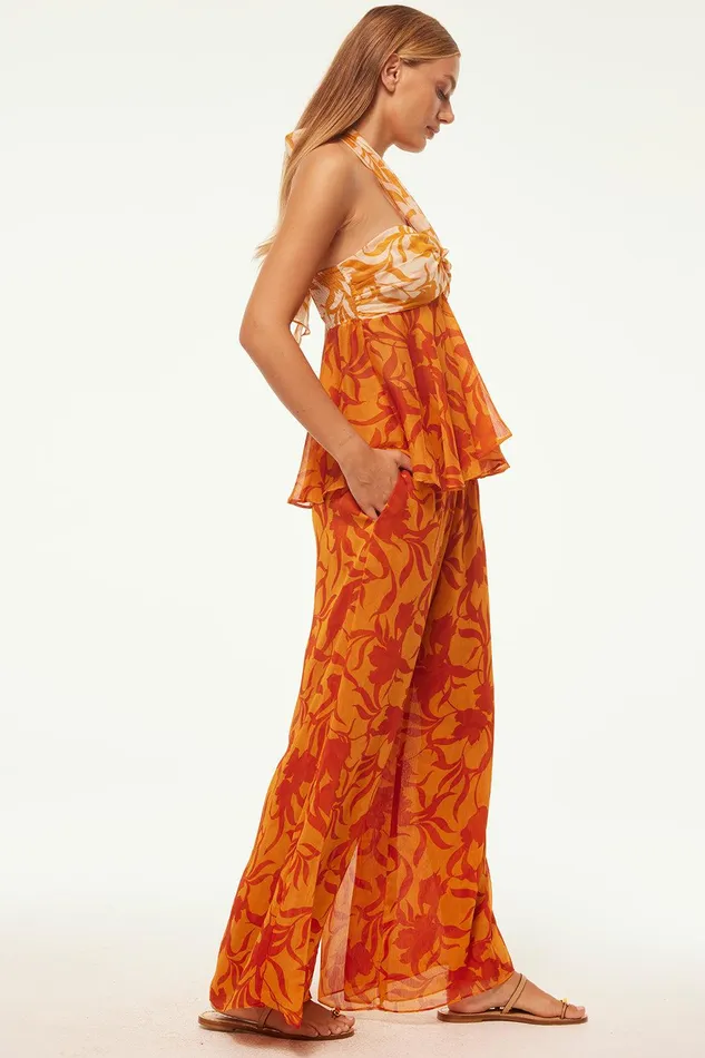 Women MISA Los Angeles Tops AYLIN TOP Atlas Floral