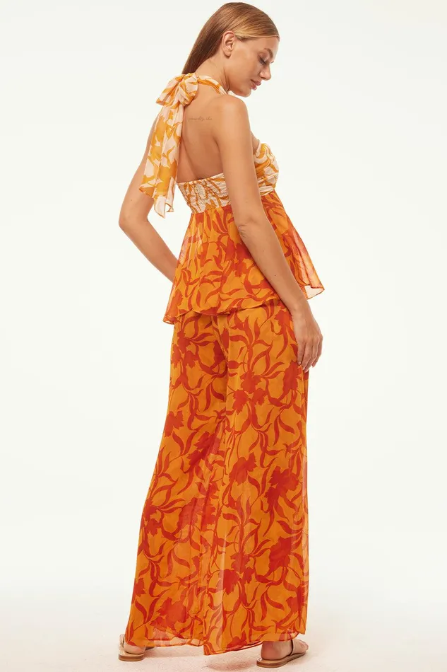 Women MISA Los Angeles Tops AYLIN TOP Atlas Floral