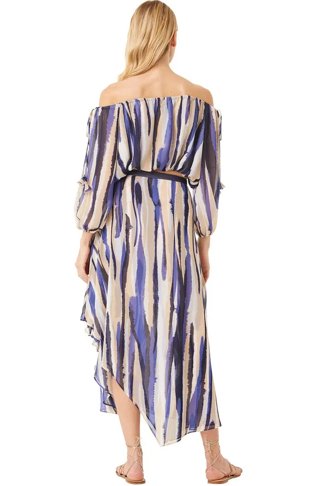 Women MISA Los Angeles Tops DALMA TOP Striped Instinct