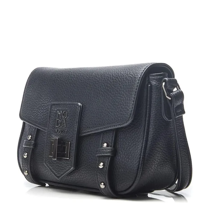Women Moda In Pelle Clutch Bags Sloane Bag Black Porvair