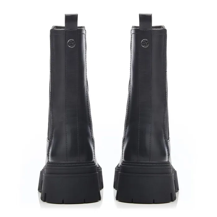 Women Moda In Pelle MidCalf Boots Ashlynn Black Porvair
