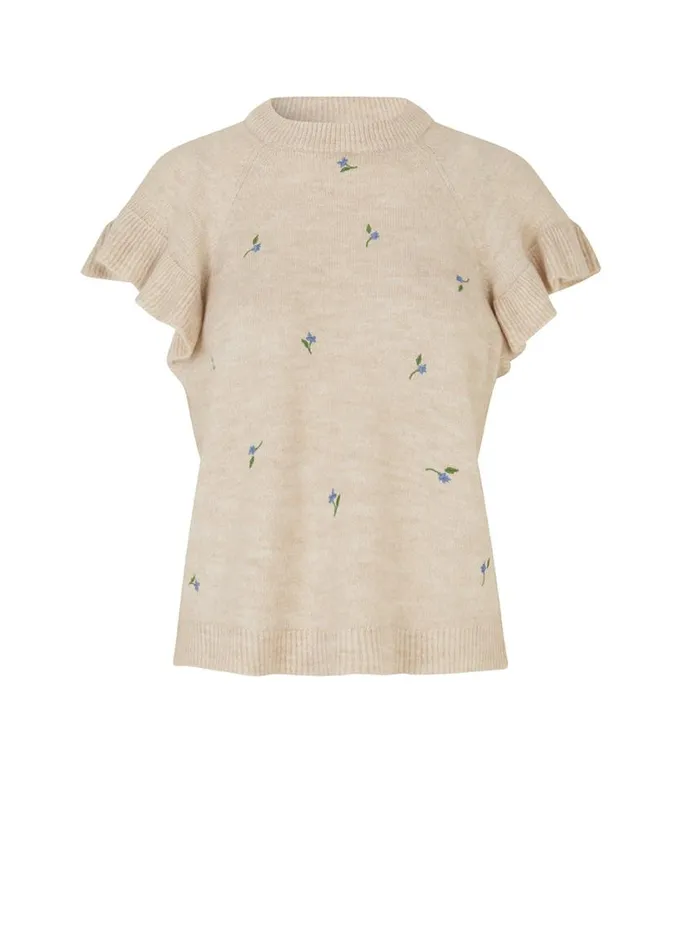 Women Modstrm Blouses and Knitwear OlavMD Vest Cream Milk Women Modstrm Blouses and Knitwear OlavMD Vest Cream Milk