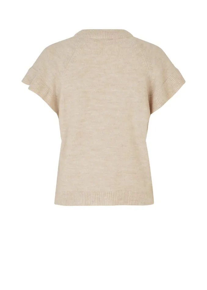 Women Modstrm Blouses and Knitwear OlavMD Vest Cream Milk Women Modstrm Blouses and Knitwear OlavMD Vest Cream Milk