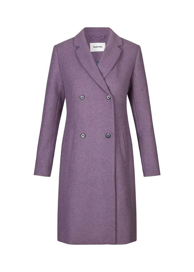 Women Modstrm Coats and Jackets Odelia Coat Pale Grape Women Modstrm Coats and Jackets Odelia Coat Pale Grape