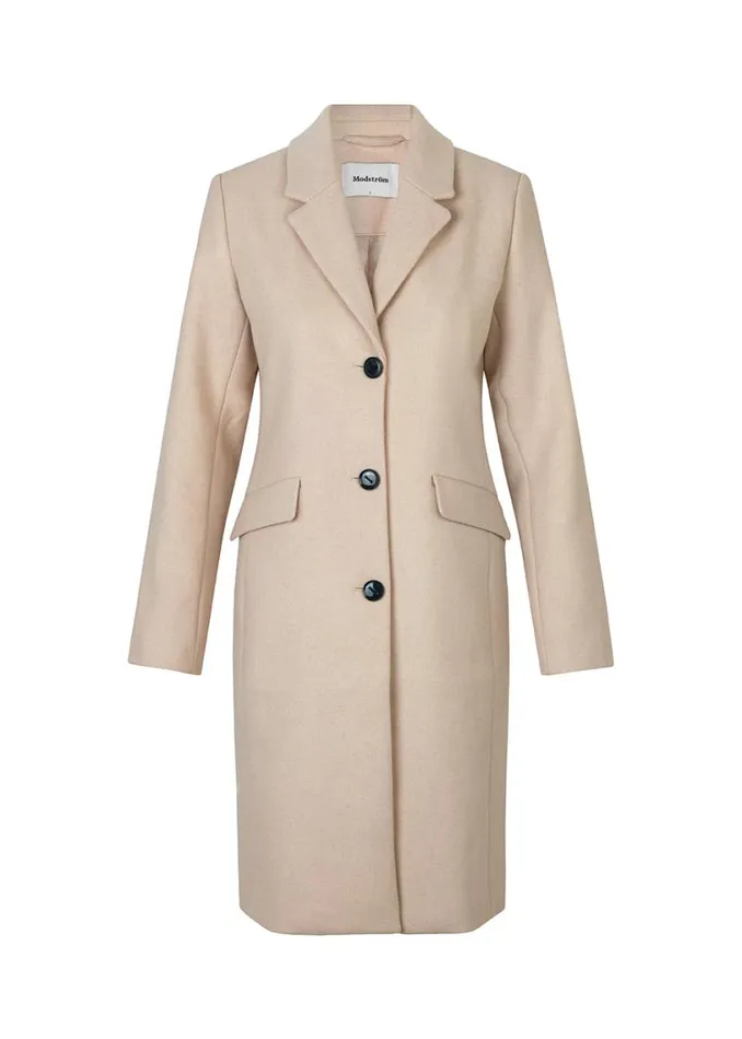 Women Modstrm Coats and Jackets Pamela Coat Summer Sand Women Modstrm Coats and Jackets Pamela Coat Summer Sand