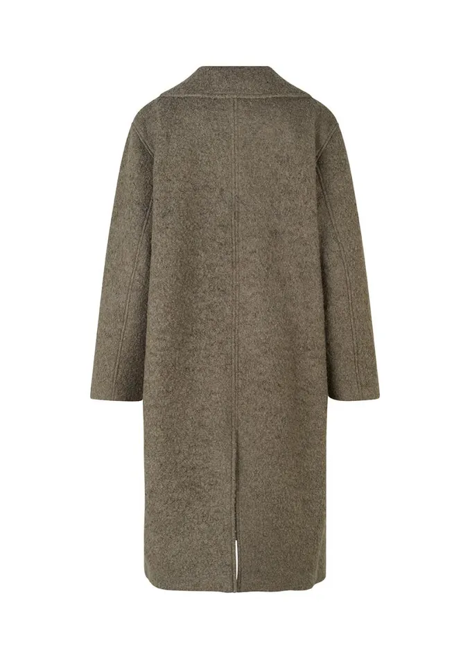 Women Modstrm Coats and Jackets SallieMD Coat Espresso Melange Women Modstrm Coats and Jackets SallieMD Coat Espresso Melange