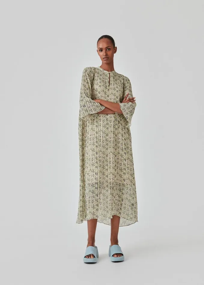 Women Modstrm Dresses DenaliMD Print Dress Bobble Bloom Jade