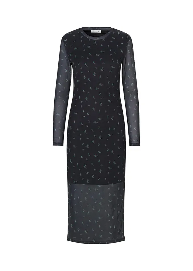 Women Modstrm Dresses Tasse Print Dress Green Bloom