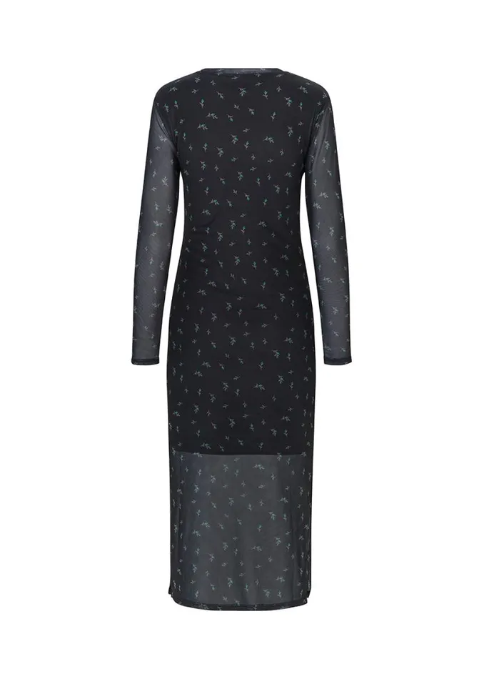 Women Modstrm Dresses Tasse Print Dress Green Bloom Women Modstrm Dresses Tasse Print Dress Green Bloom