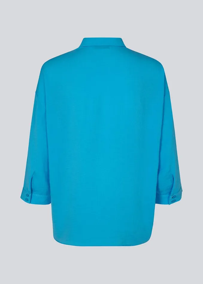 Women Modstrm Shirts Alexis Shirt Pool Blue Women Modstrm Shirts Alexis Shirt Pool Blue