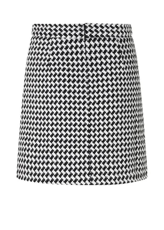 Women Modstrm Skirts BadiaMD Skirt Black White Check Women Modstrm Skirts BadiaMD Skirt Black White Check