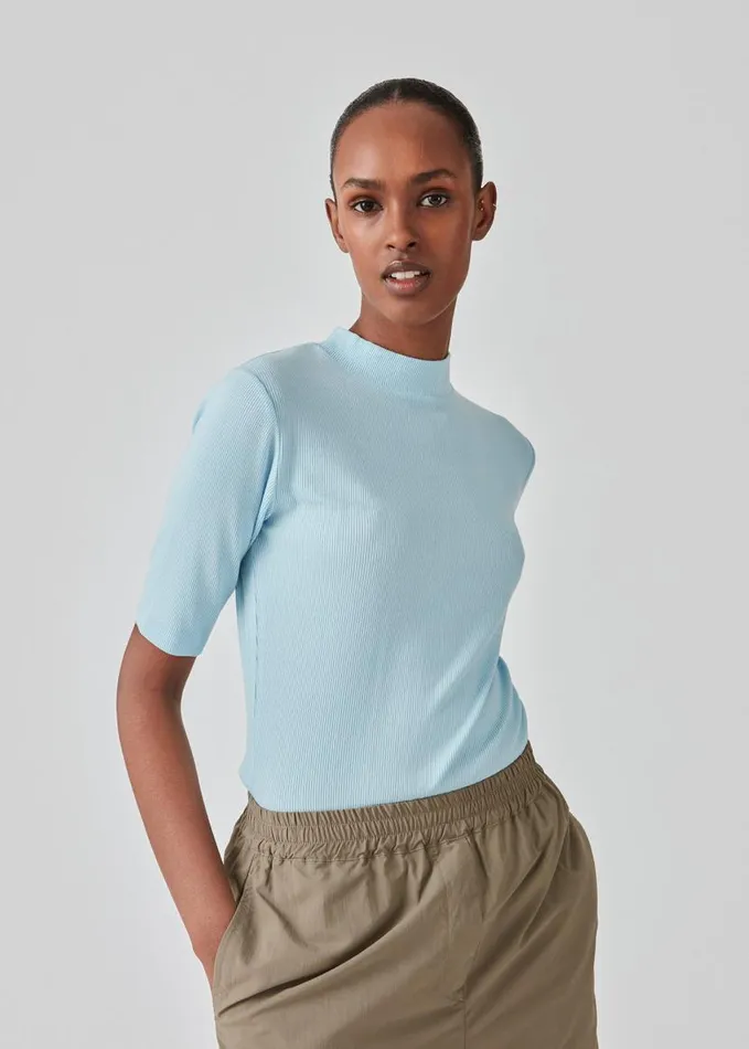 Women Modstrm TShirts Krown Tshirt Cool Blue