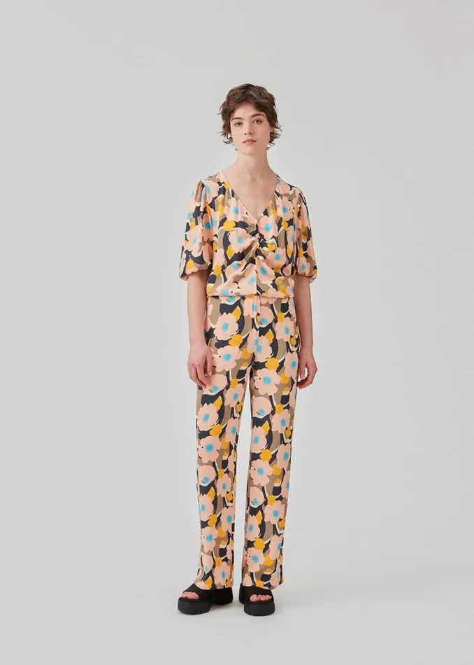 Women Modstrm Tops DustinMD Print Top Sunset Bouquet Women Modstrm Tops DustinMD Print Top Sunset Bouquet