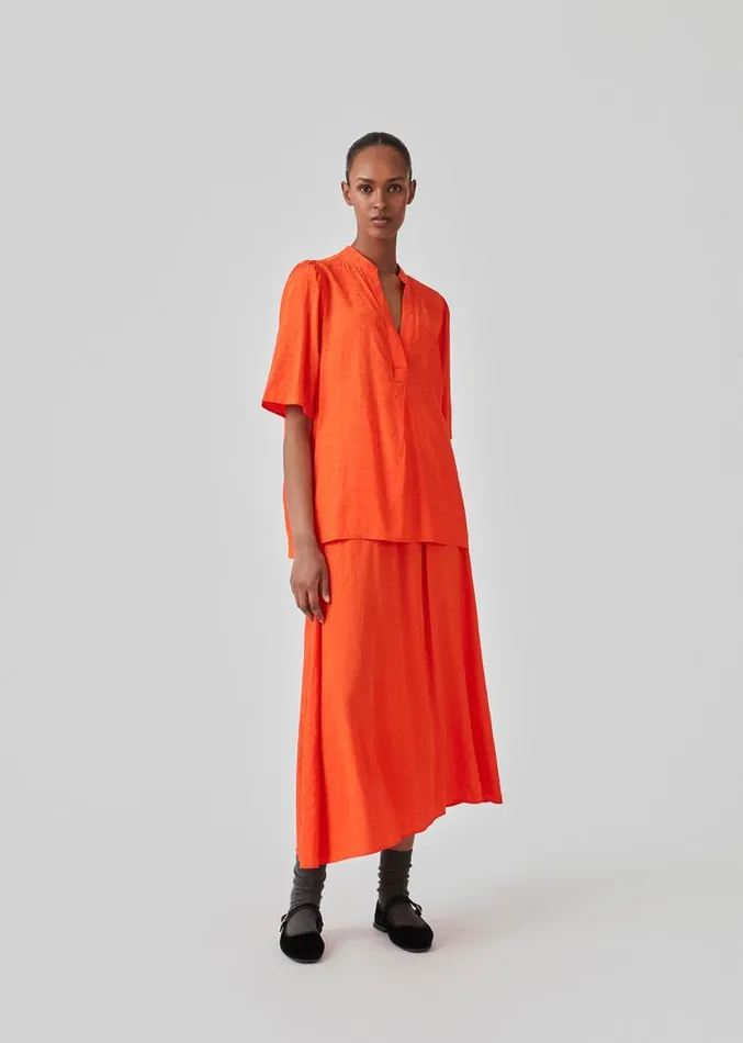Women Modstrm Tops FallowMD Top Bright Cherry Women Modstrm Tops FallowMD Top Bright Cherry