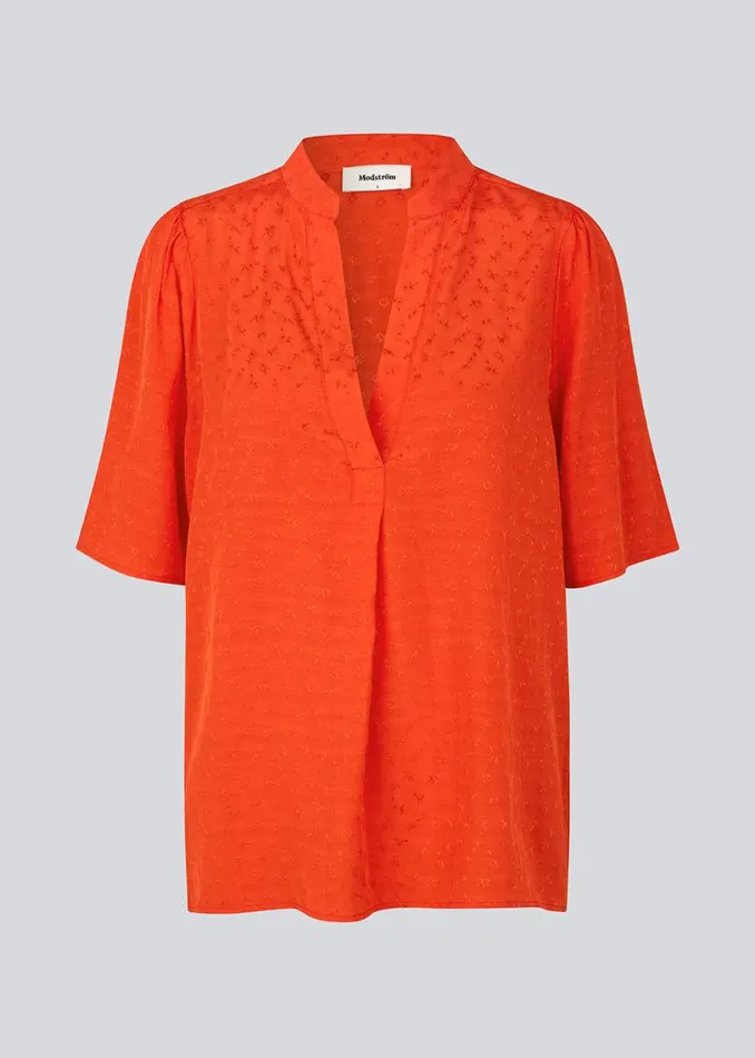 Women Modstrm Tops FallowMD Top Bright Cherry Women Modstrm Tops FallowMD Top Bright Cherry