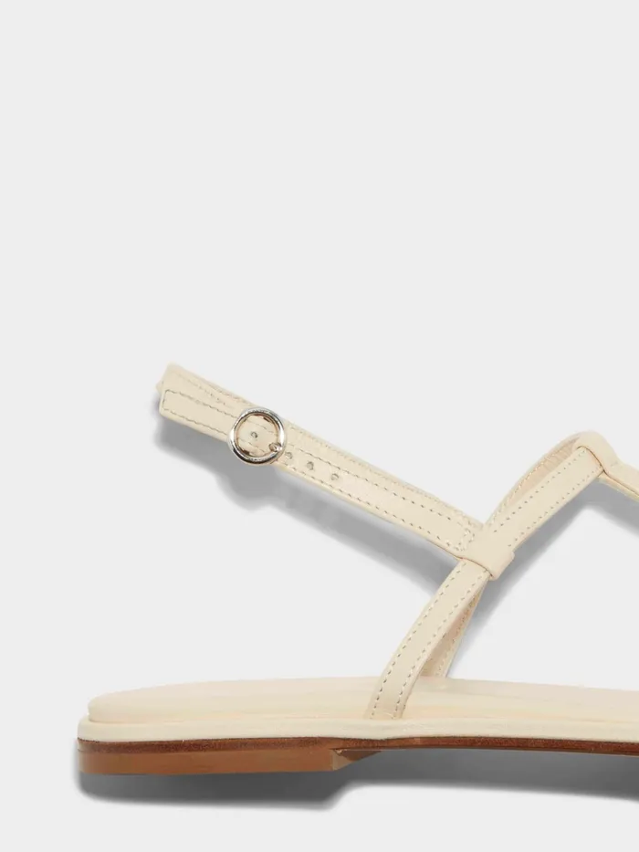 Women Nala Leather ToePost Sandals Aeyde Flat Sandals