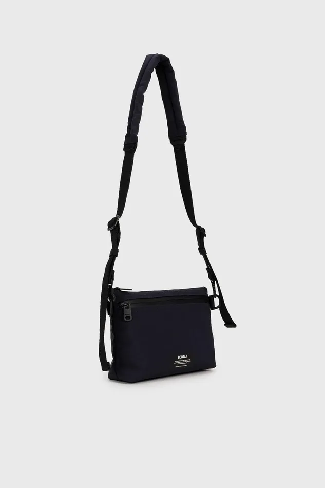 Women Navy Blue Lupita Shoulder Bag Ecoalf Handbags