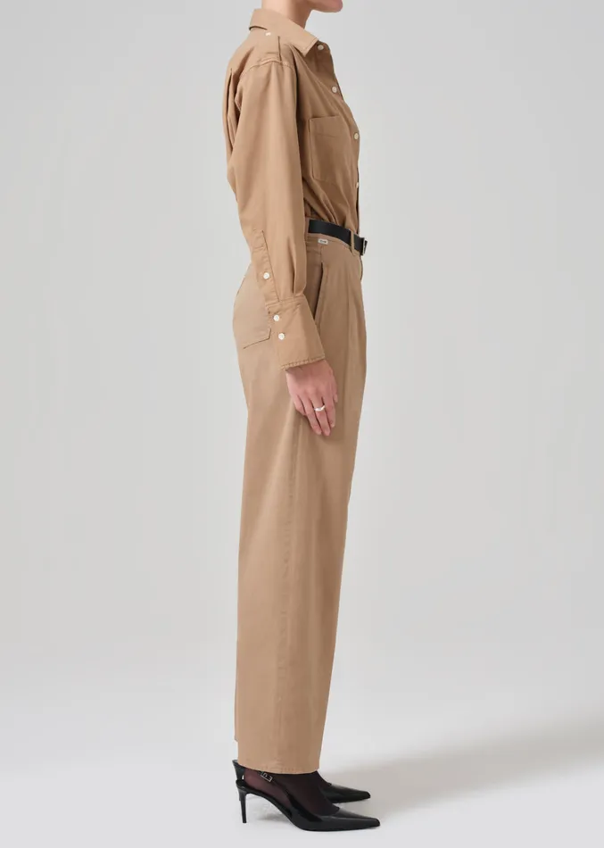 Women Pants Citizens Of Humanity Petra Pleated Trouser In Nano