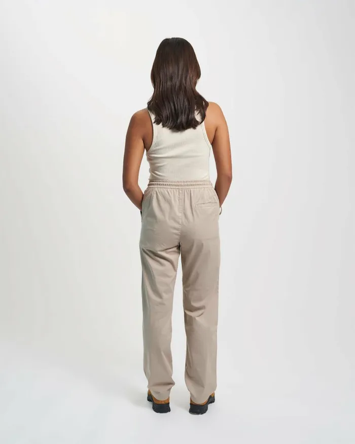 Women Pants Colorful Standard Organic Twill Pants Oyster Grey