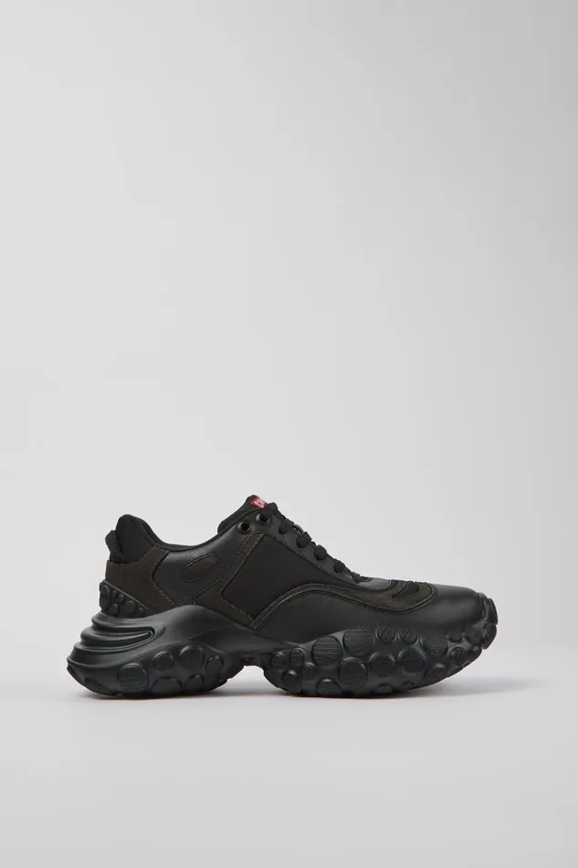 Women Pelotas Mars Black TextileLeather Sneaker Camper Sneakers Women Pelotas Mars Black TextileLeather Sneaker Camper Sneakers