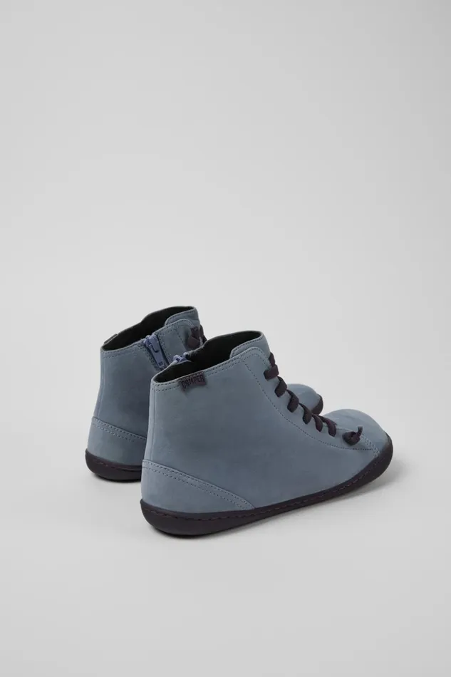 Women Peu Gray Nubuck Ankle Boots Camper Ankle Boots Women Peu Gray Nubuck Ankle Boots Camper Ankle Boots