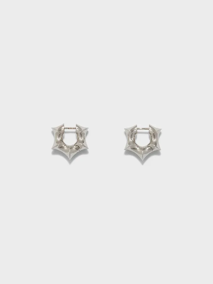 Women Phoenix PalladiumPlated Hoop Earrings Aeyde Earrings