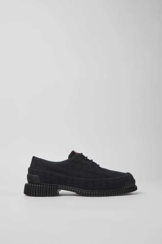 Women Pix TENCEL Black TENCEL Lyocell Shoes Camper Flat Shoes Women Pix TENCEL Black TENCEL Lyocell Shoes Camper Flat Shoes
