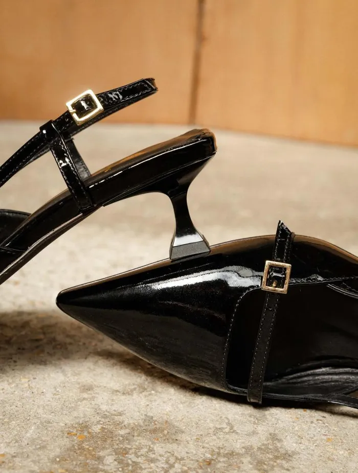 Women Pumps and Mary Janes Bobbies Reem Lacquered Black Women Pumps and Mary Janes Bobbies Reem Lacquered Black