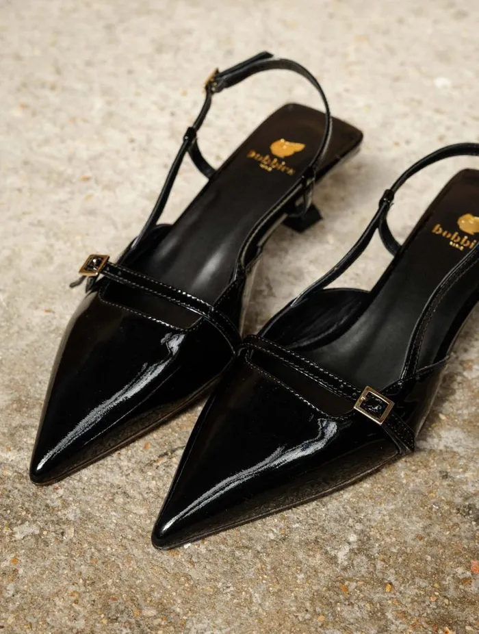 Women Pumps and Mary Janes Bobbies Reem Lacquered Black Women Pumps and Mary Janes Bobbies Reem Lacquered Black