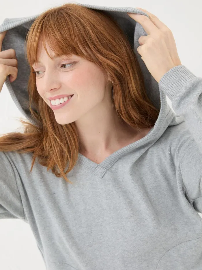 Women Pyjamas and Nightwear Fat Face Hannah Grey Lounge Top