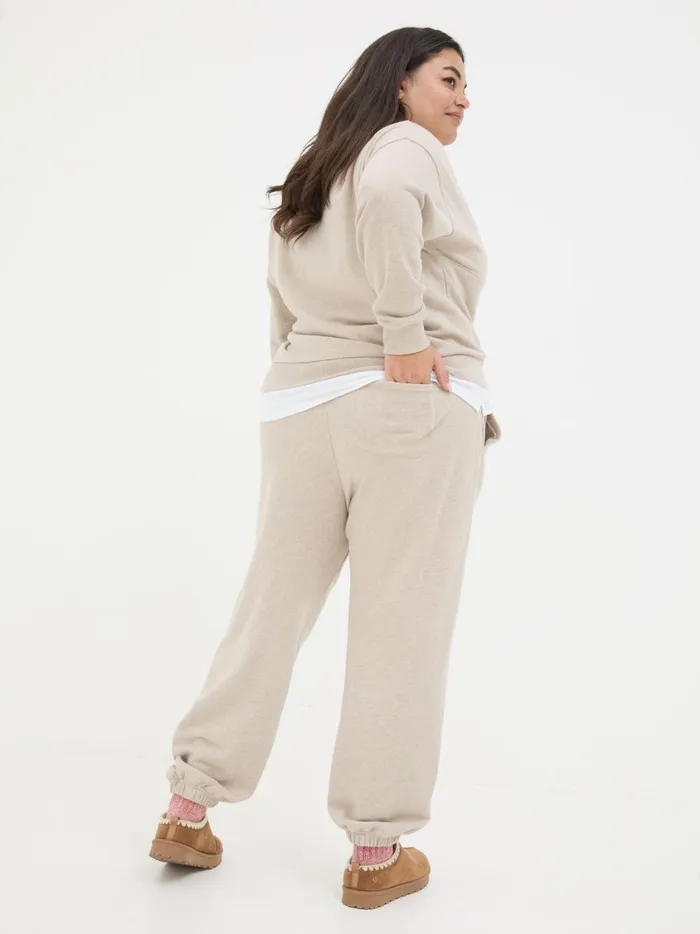 Women Pyjamas and Nightwear Fat Face Natural 100 Cotton Soft Lounge Bottom Pyjamas