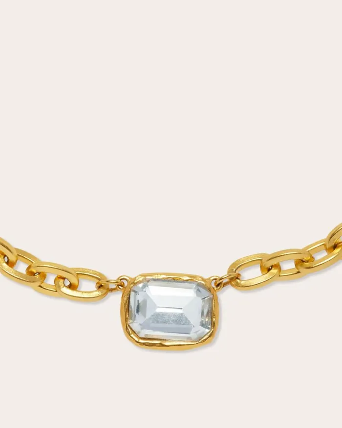 Women Rhea Stone Necklace Gold Ramy Brook Jewelry