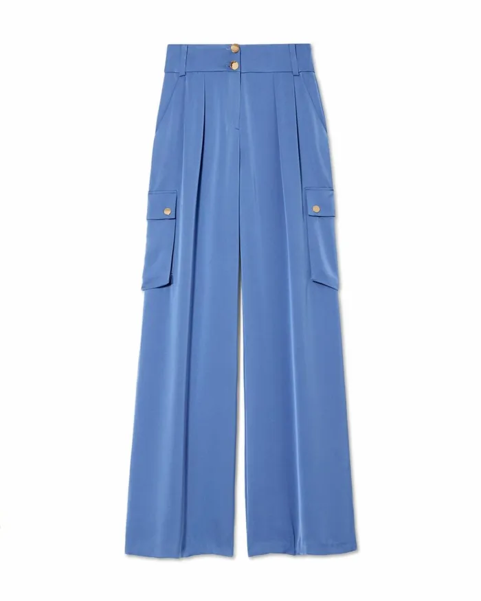 Women Rumer Wide Leg Cargo Pant True Blue Ramy Brook Pants Women Rumer Wide Leg Cargo Pant True Blue Ramy Brook Pants