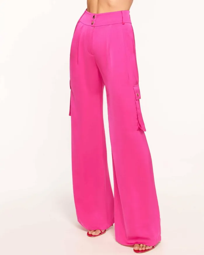 Women Rumer Wide Leg Cargo Pant True Blue Ramy Brook Pants Women Rumer Wide Leg Cargo Pant True Blue Ramy Brook Pants