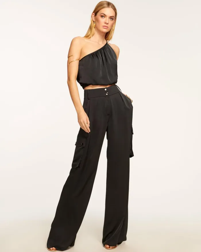 Women Rumer Wide Leg Cargo Pant True Blue Ramy Brook Pants Women Rumer Wide Leg Cargo Pant True Blue Ramy Brook Pants