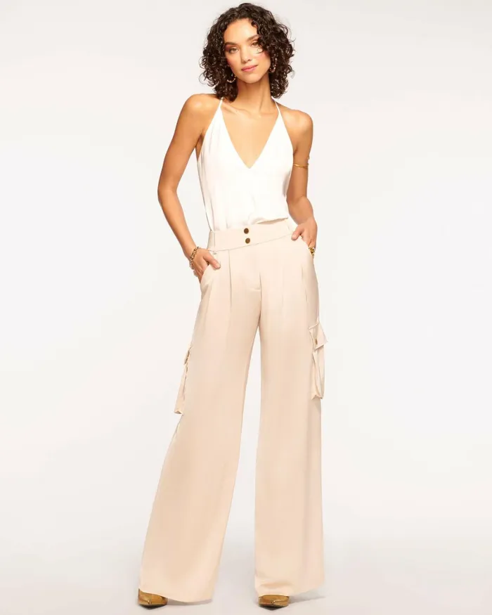 Women Rumer Wide Leg Cargo Pant True Blue Ramy Brook Pants Women Rumer Wide Leg Cargo Pant True Blue Ramy Brook Pants