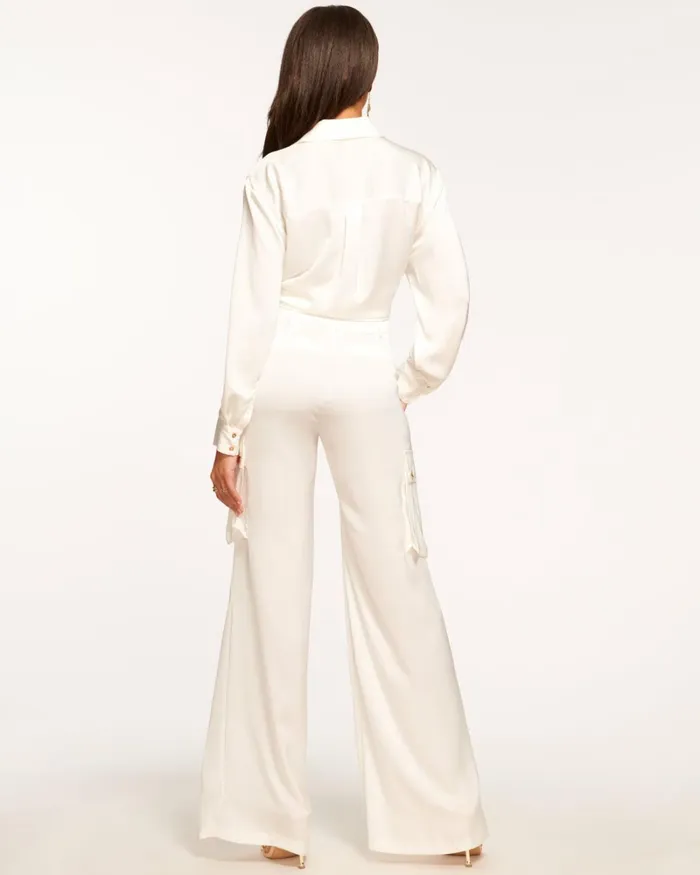 Women Rumer Wide Leg Cargo Pant True Blue Ramy Brook Pants Women Rumer Wide Leg Cargo Pant True Blue Ramy Brook Pants