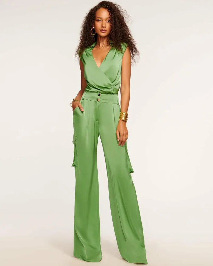 Women Rumer Wide Leg Cargo Pant True Blue Ramy Brook Pants Women Rumer Wide Leg Cargo Pant True Blue Ramy Brook Pants