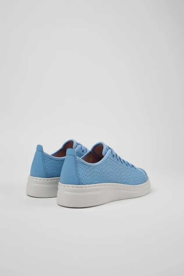 Women Runner Blue Leather Sneaker Camper Sneakers Women Runner Blue Leather Sneaker Camper Sneakers