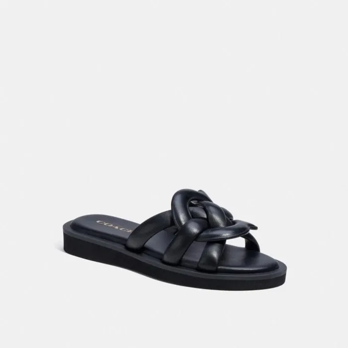 Women Sandals Coach Georgie Sandal Black
