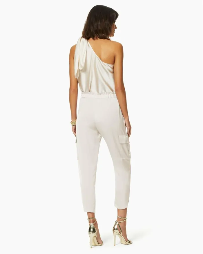 Women Satin Pocket Allyn Pant Spring Navy Ramy Brook Pants Women Satin Pocket Allyn Pant Spring Navy Ramy Brook Pants