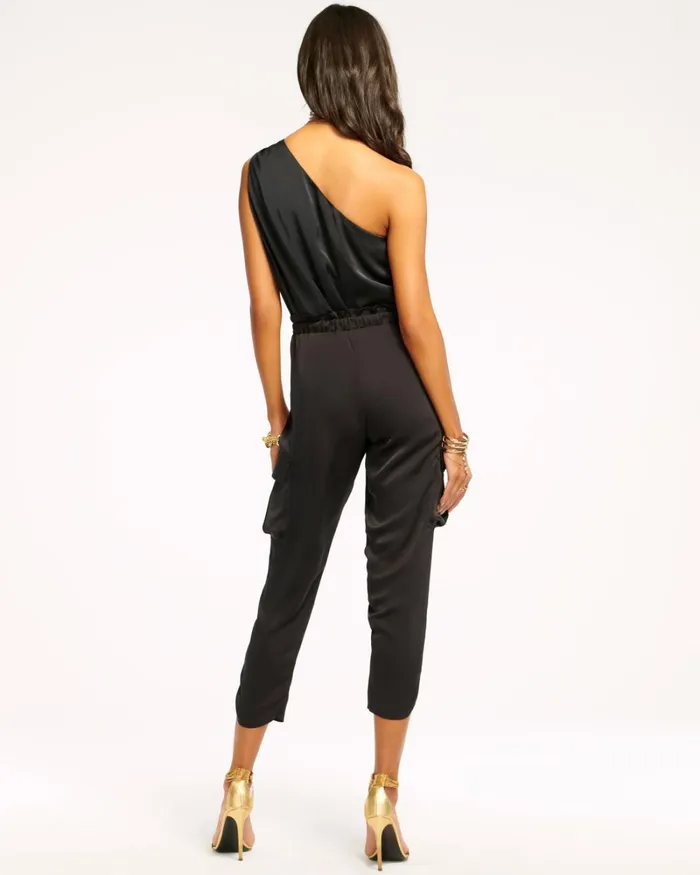 Women Satin Pocket Allyn Pant Spring Navy Ramy Brook Pants Women Satin Pocket Allyn Pant Spring Navy Ramy Brook Pants