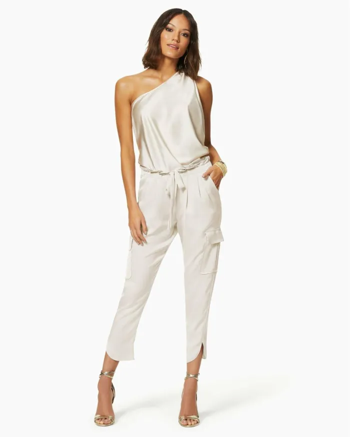 Women Satin Pocket Allyn Pant Spring Navy Ramy Brook Pants Women Satin Pocket Allyn Pant Spring Navy Ramy Brook Pants