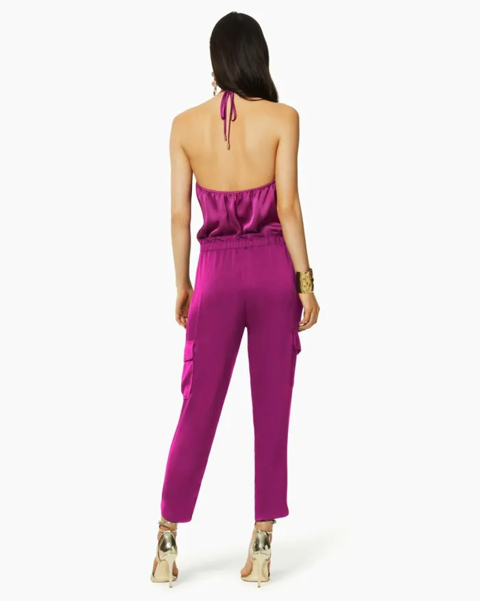 Women Satin Pocket Allyn Pant Spring Navy Ramy Brook Pants Women Satin Pocket Allyn Pant Spring Navy Ramy Brook Pants