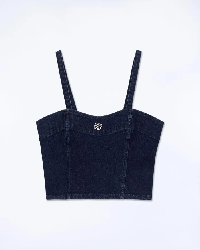 Women Shirts TShirts and Tops From Future Bustier Top Natural