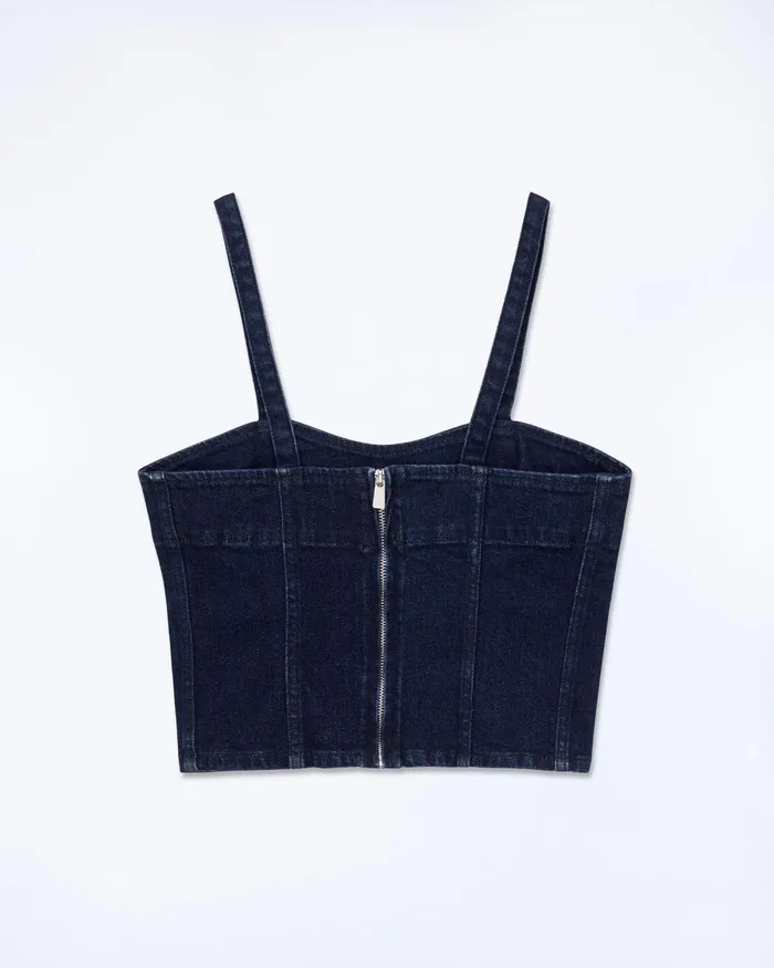 Women Shirts TShirts and Tops From Future Bustier Top Natural