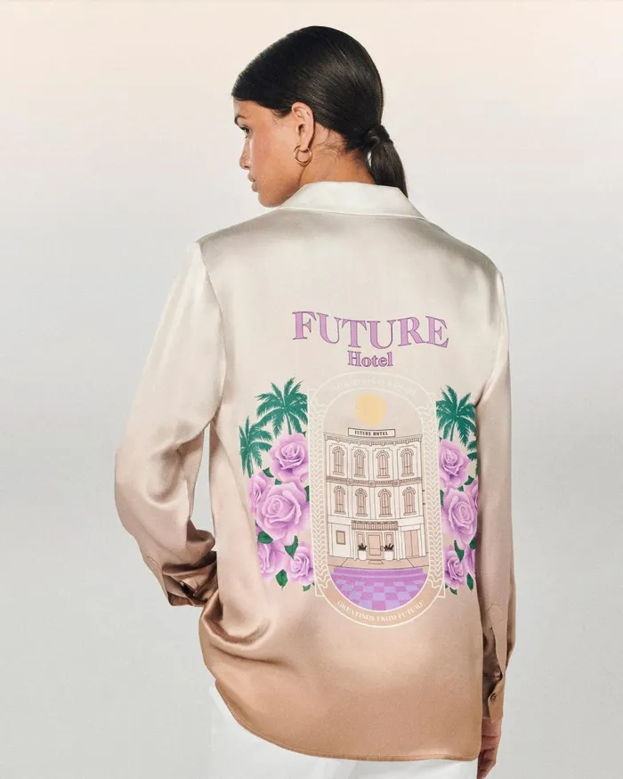 Women Shirts TShirts and Tops From Future Cassie Long Sleeve Shirt Future Hotel